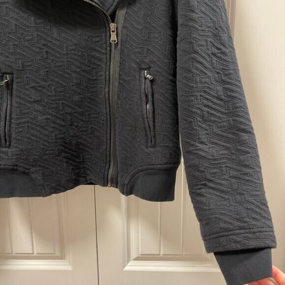 Marc by Marc Jacobs Cleo Quilted Fleece-Lined Jacket Black – S - Picture 7 of 15